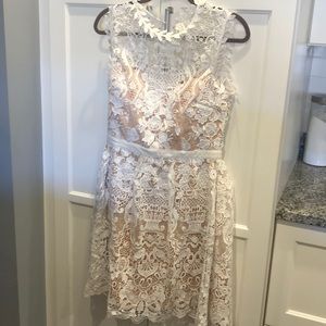 BHLDN Audrea White Lace Dress